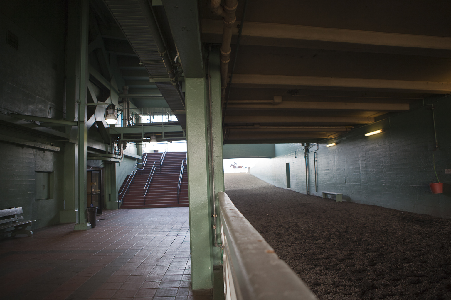 Horse Tunnel onto Main Track